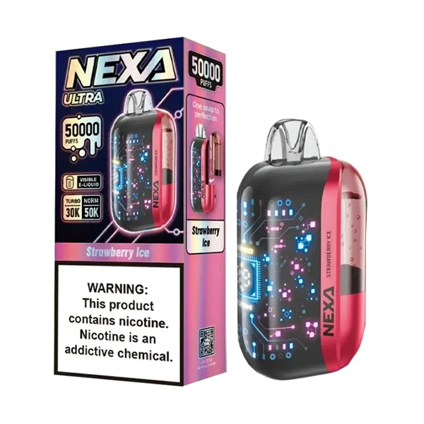 Strawberry Ice Nexa Ultra 50K Puffs Disposable