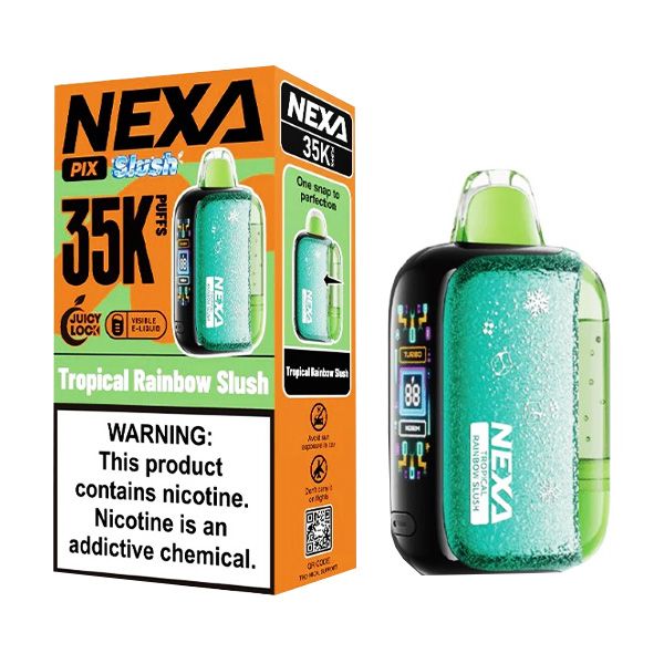 Tropical Rainbow Slush USA Edition Nexa Pix 35K Disposable